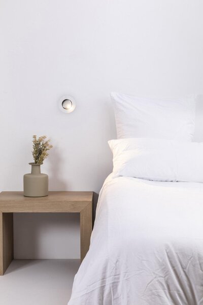 FARO 43600 CLICK zapuštěné světlo do zdi, bílá, 2700K - FARO