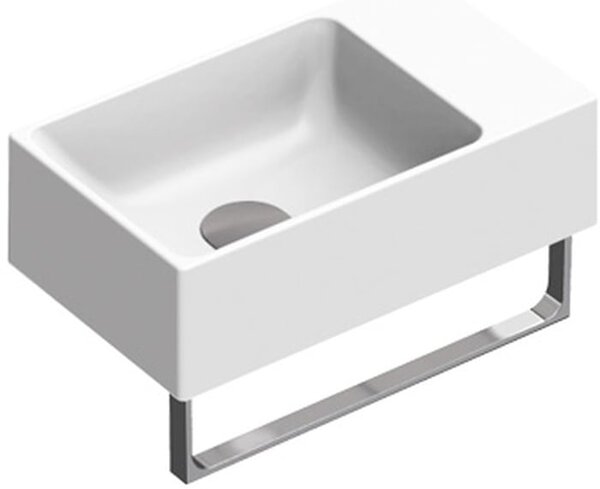 Catalano Verso umyvadlo 40x23 cm obdélníkový klasický bílá lesk 0220410001