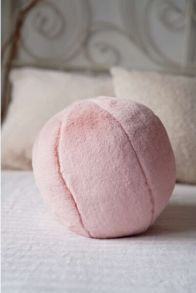 Dekorační polštář z mikroplyše ø 25 cm Top – Mioli Decor