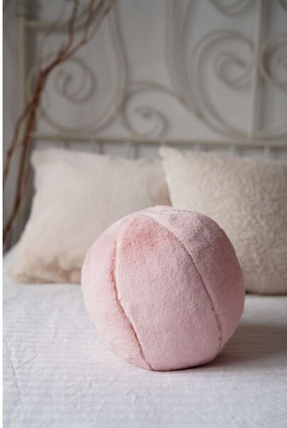 Dekorační polštář z mikroplyše ø 25 cm Top – Mioli Decor