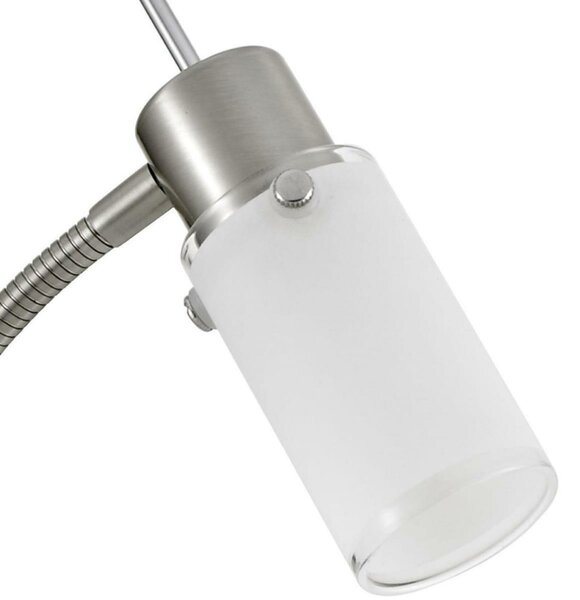 LEUCHTEN DIREKT is JUST LIGHT LED stolní lampa, svítidlo na čtení, ocel, jednoduché 3000K LD 11935-55