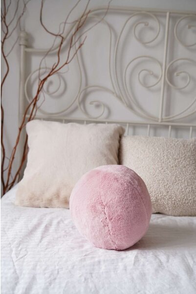 Dekorační polštář z mikroplyše ø 25 cm Top – Mioli Decor