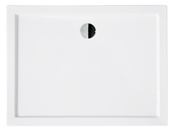 Besco Alpina Slimline obdélníková sprchová vanička 100x80 cm bílá #BAA-10814-P