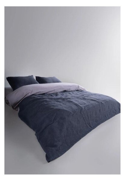 Tmavě šedý set přehozu a povlaku na polštář z žakáru 180x240 cm Jacquard – Mila Home Luxury