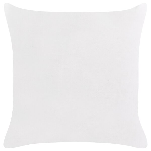 Sada 2 venkovních polštářů SEBORGA Abstraktní vzor 45 x 45 cm Hnědá
