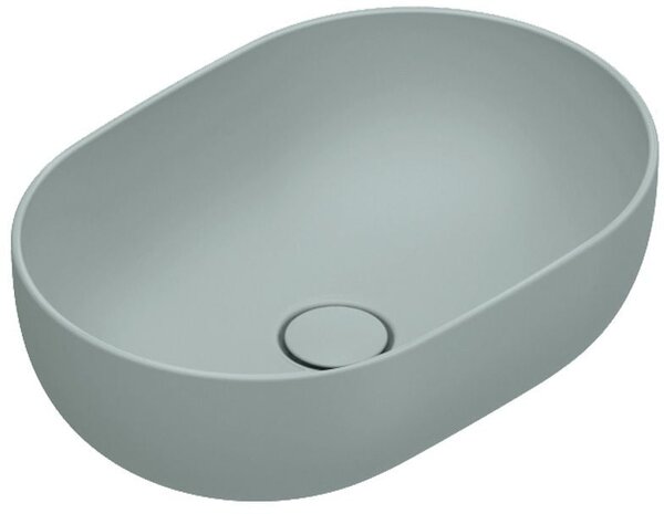 Catalano Sfera umyvadlo 50x35 cm oválné na pult modrá matný 0522500028