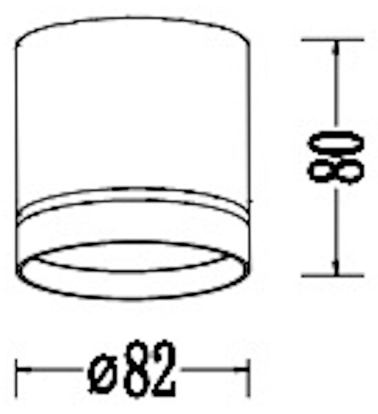 Light Prestige Kendal stropní světlo 1x7 W černá LP63311SMR1BKmovable