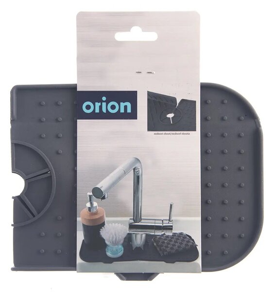 Orion Podložka pod baterii, ke dřezu silikonová, šedá