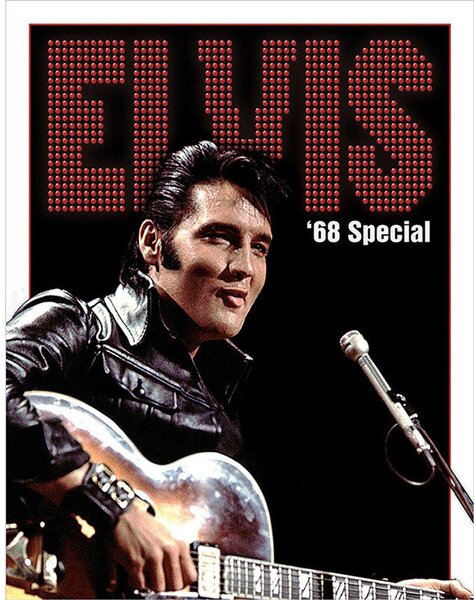 Plechová cedule Elvis - 1968 Special 32cm x 40cm