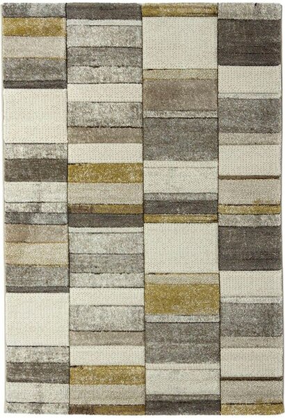 Breno Kusový koberec DIAMOND 24162/795, 80x150 cm, Vícebarevné/Béžová