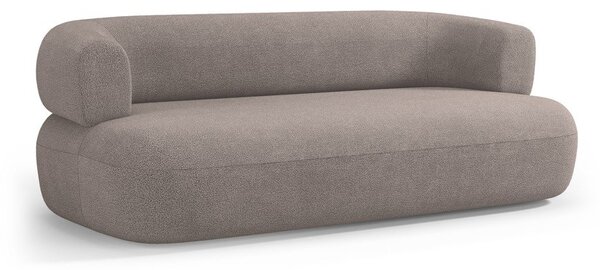 Světle hnědá pohovka z textilie bouclé 178 cm Jenny – Micadoni