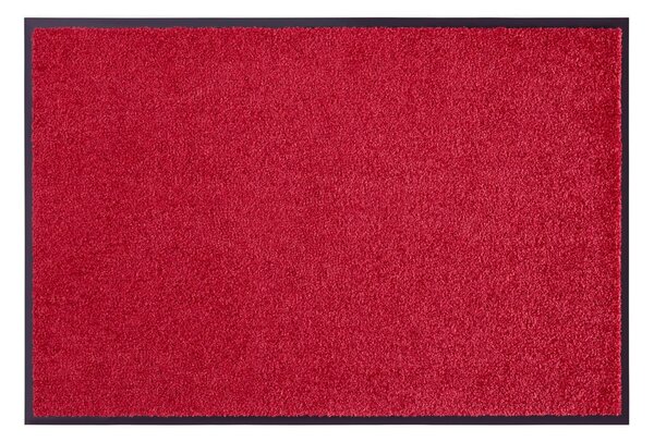 Červená rohožka Hanse Home Wash & Clean, 39 x 58 cm