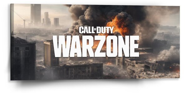 Sablio Obraz Call of Duty Warzone - město - 110x50 cm