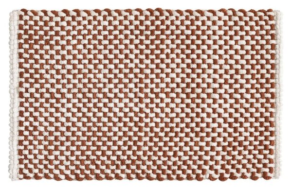 Koupelnová předložka v terakotové barvě 50x80 cm Rafael – douceur d'intérieur