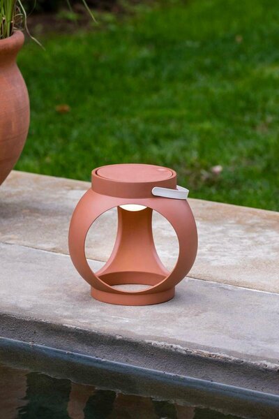 CANDELA přenosná nabíjecí lampa, terakota - FARO