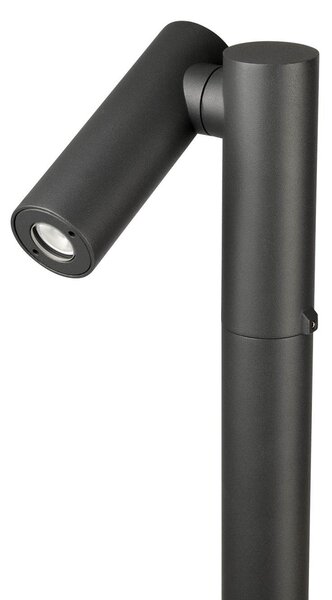 SPY 435 lampa se zápichem, tmavá šedá - FARO