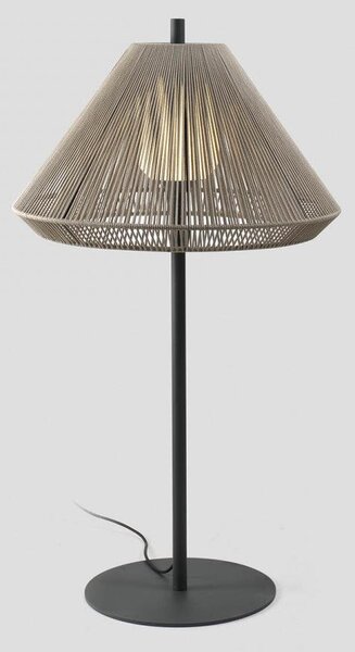 SAIGON OUT 1200 C70 stojací lampa, šedá/béžová - FARO