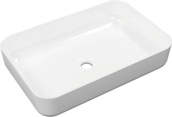 Excellent Cori 2.0 umyvadlo 58x38 cm obdélníkový na pult bílá lesk CEEX.6901.580.WH