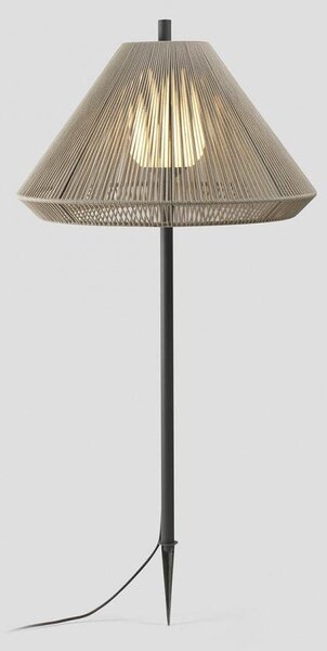 SAIGON OUT C70 lampa se zápichem, šedá/béžová 1M - FARO