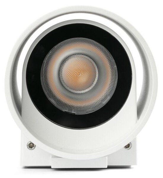 FARO KOV 1L nástěnné svítidlo kulaté, bílá 2700K 14° - FARO, IP65