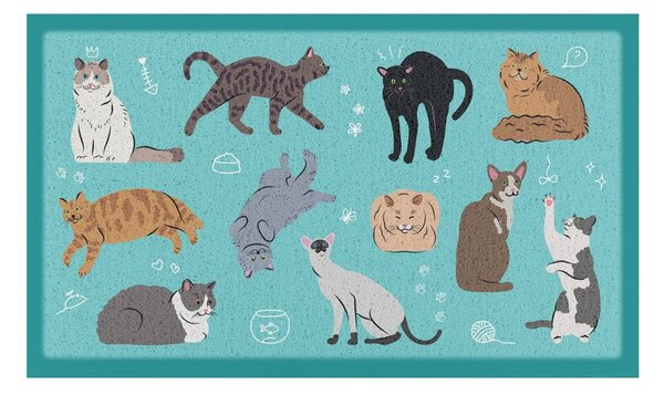 Rohožka 40x70 cm Cats – Artsy Doormats