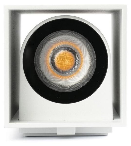 KOV 2L nástěnné svítidlo hranaté, bílá 2700K 14°/14° - FARO