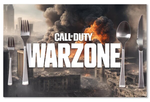Sablio Prostírání Call of Duty Warzone - město: 40x30cm
