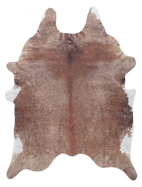 Hnědá syntetická kůže 100x135 cm Etosha – Ayyildiz Carpets