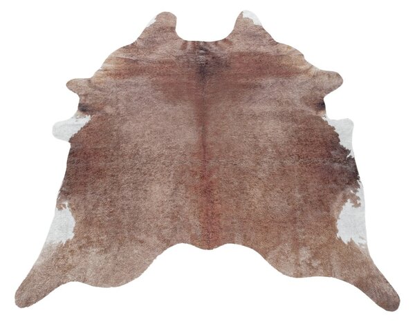 Hnědá syntetická kůže 100x135 cm Etosha – Ayyildiz Carpets