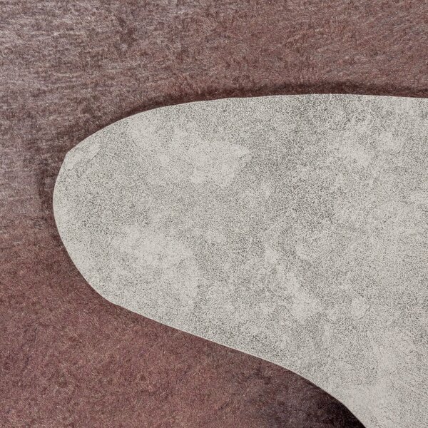 Hnědá syntetická kůže 100x135 cm Etosha – Ayyildiz Carpets