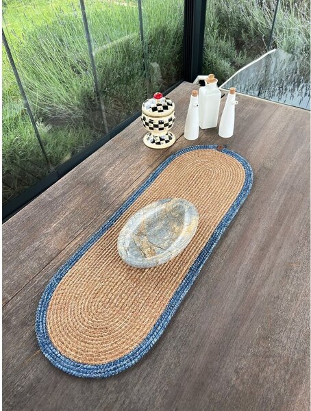 Jutový běhoun na stůl 35x100 cm Wicker – Mila Home Luxury