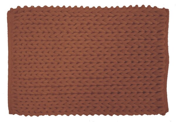 Koupelnová předložka v terakotové barvě 50x80 cm Ariel – douceur d'intérieur