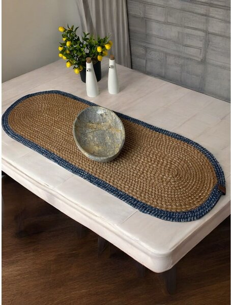 Jutový běhoun na stůl 35x100 cm Wicker – Mila Home Luxury