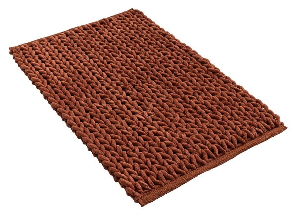 Koupelnová předložka v terakotové barvě 50x80 cm Ariel – douceur d'intérieur