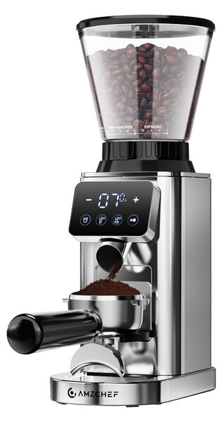 Kávomlýnek AMZCHEF CE-CG209-SV (stříbrný) Amzchef
