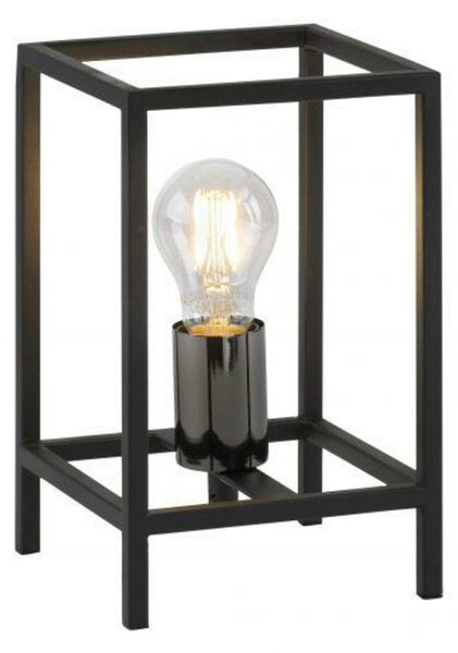 LEUCHTEN DIREKT is JUST LIGHT Stolní lampa v černé v moderním retro stylu LD 15812-18