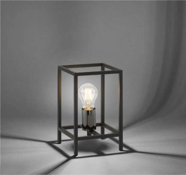 LEUCHTEN DIREKT is JUST LIGHT Stolní lampa v černé v moderním retro stylu LD 15812-18