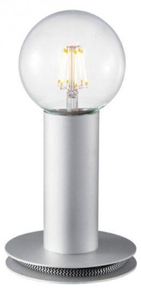 LEUCHTEN DIREKT is JUST LIGHT Stolní lampa barva oceli v industriálním designu pro E27 žárovku LD 14770-55