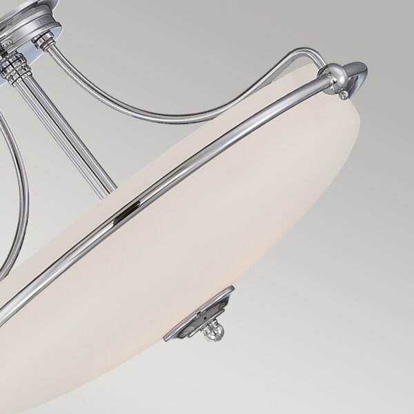 Elstead Lighting Griffin stropní světlo 3x60 W chrom QZ-GRIFFIN-SFS-C