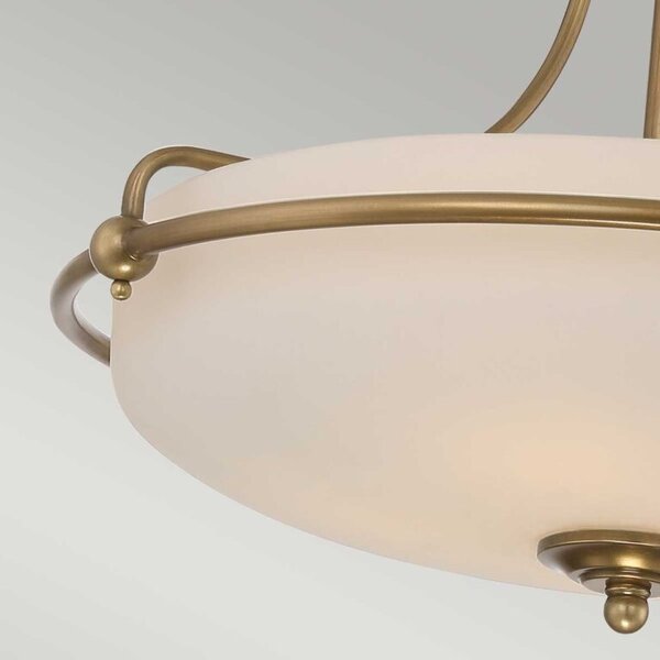 Elstead Lighting Griffin stropní světlo 4x60 W mosaz QZ-GRIFFIN-SFM-WS