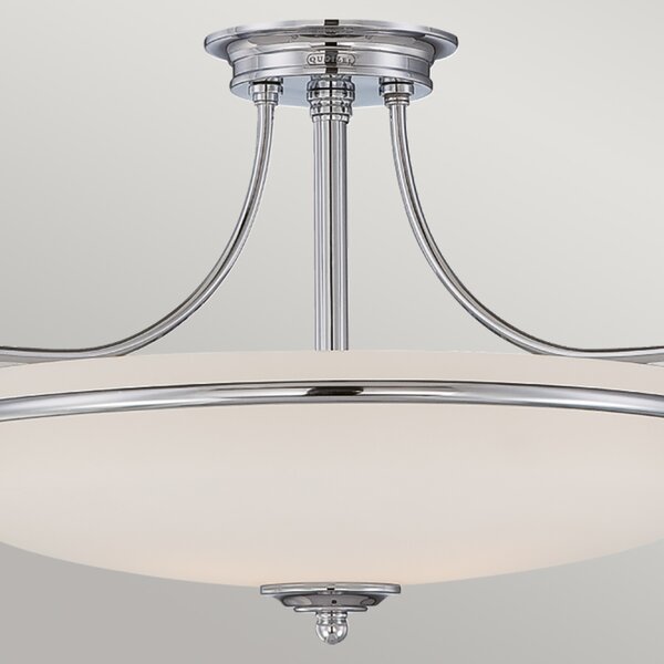 Elstead Lighting Griffin stropní světlo 3x60 W chrom QZ-GRIFFIN-SFS-C