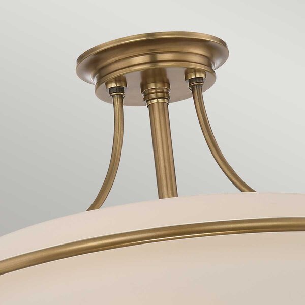 Elstead Lighting Griffin stropní světlo 4x60 W mosaz QZ-GRIFFIN-SFM-WS