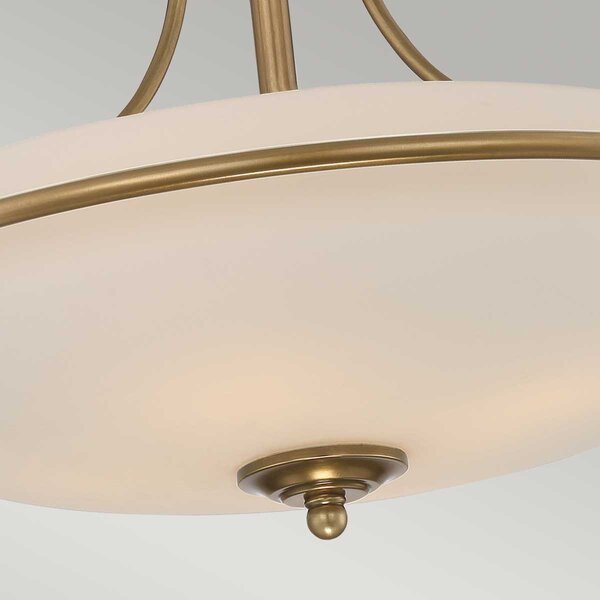 Elstead Lighting Griffin stropní světlo 4x60 W mosaz QZ-GRIFFIN-SFM-WS