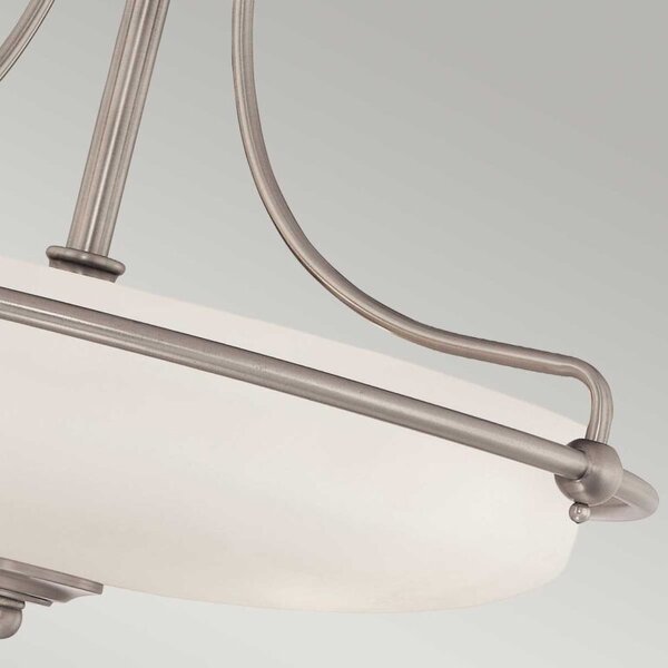 Elstead Lighting Griffin stropní světlo 4x60 W nikl QZ-GRIFFIN-SFM-AN