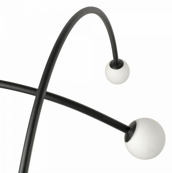 CUCA 1193 stojací lampa, černá 24V - FARO