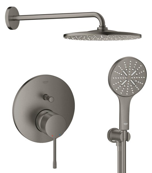 Sada hlavová sprchá s ramenem Grohe Rainshower 26558AL0, vanová baterie Grohe Essence 24058AL1, 26574AL0, 26658AL0, 28362A01