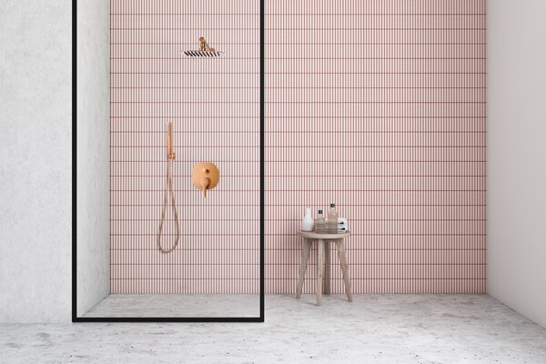 Invena Glamour sprchová sada pod omítku s dešťovou sprchou měděná BS-02-014