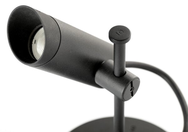 FARO CLAP nástěnné a stropní svítidlo, černá 6W 3000K 38st. - FARO, IP65