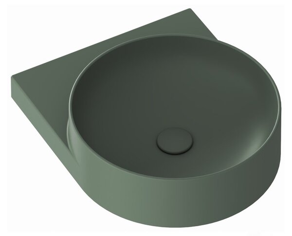 Ravak Yard umyvadlo 50x40.5 cm polokulatý klasický matný XJX08240000