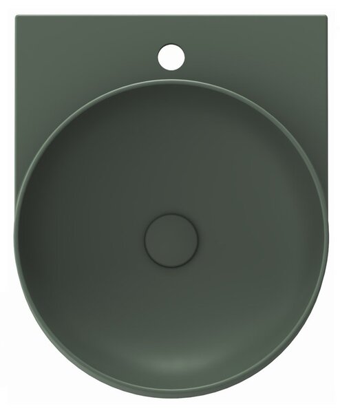 Ravak Yard umyvadlo 50x40.5 cm polokulatý klasický matný XJX08240000